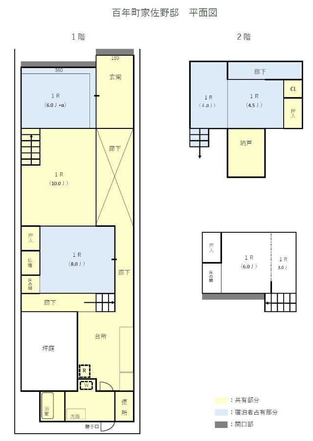百年町家 佐野邸 Leilighet Nanao Eksteriør bilde